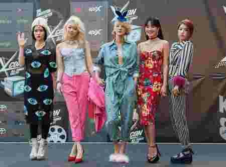 Looks K-POP extravagants SPICA KCON 2014