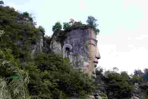tête bouddha chine