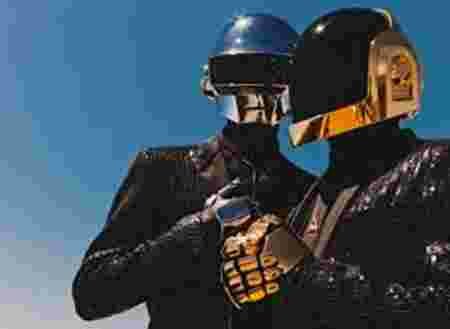 daft punk, robots