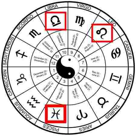 Psychologie amour compatibilité signes astrologiques 5 cases