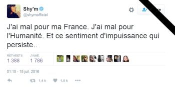 Hommages Des Stars Twitter Instagram Reseaux Sociaux Attentats Nice