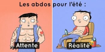 Illustrations Quand On Aimerait Rester En Forme Couverture