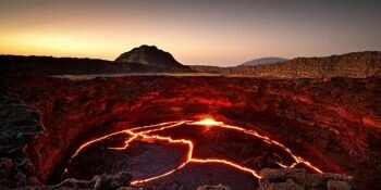 Lac Lave Volcan