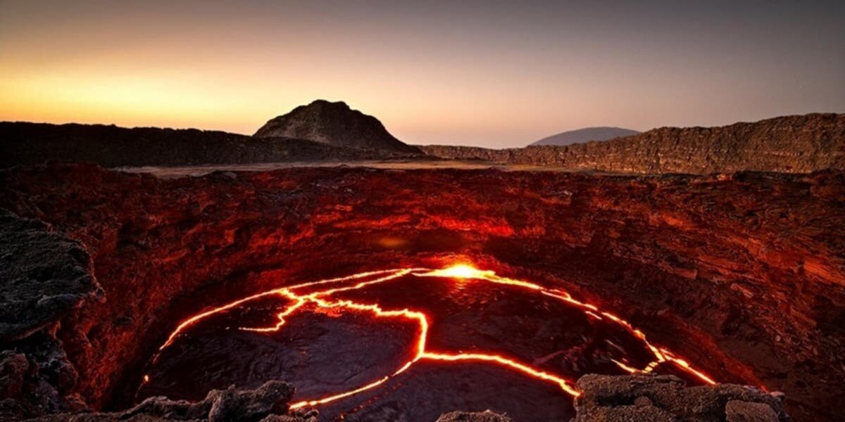 Lac Lave Volcan