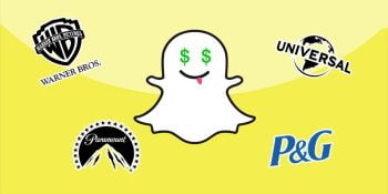 Snapchat Argent Pub Partenaires