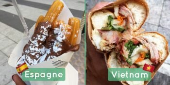 Street Food Travers Monde Abordable Couverture