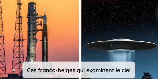 Les enquêteurs de l'espace se trouvent en France et en Belgique.
