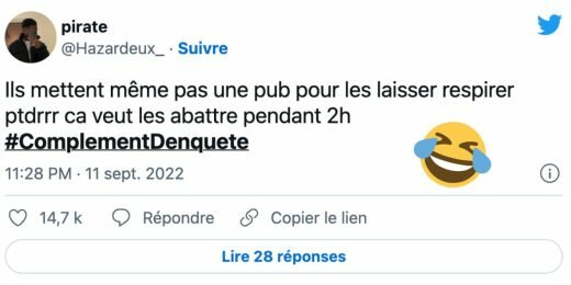 Top Tweets Complement Enquete