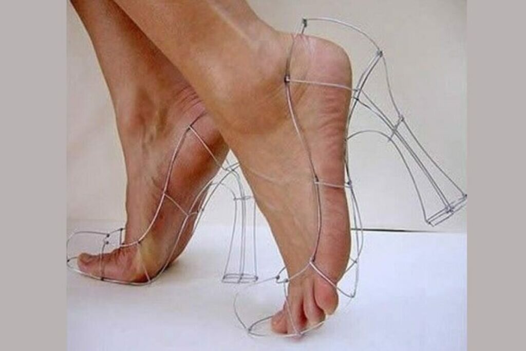 Chaussures Transparentes