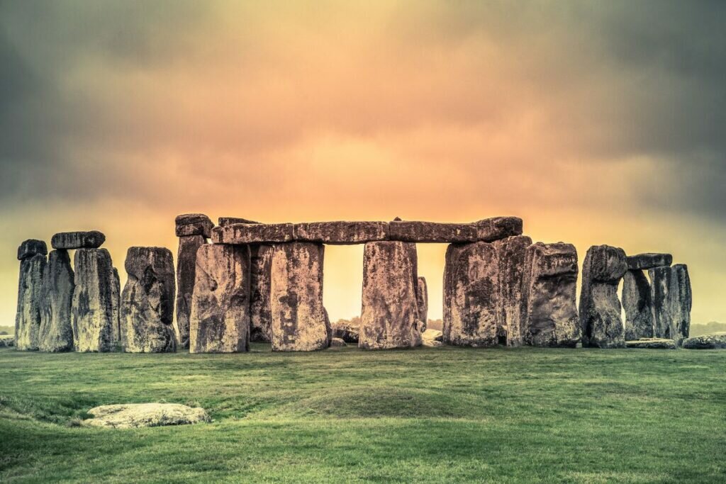 Les Monuments De Stonehenge (angleterre)