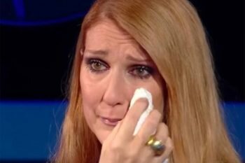 Celine Dion En Larmes Devant La Jolie Surprise Faite Par Robert Charlebois