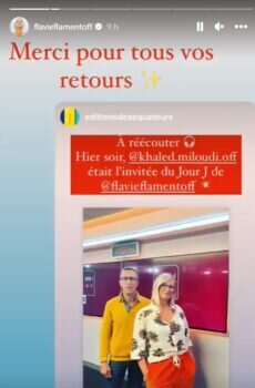 Flavie Flament Sa Photo Avec Un Dangeureux Criminel Choque La Toile