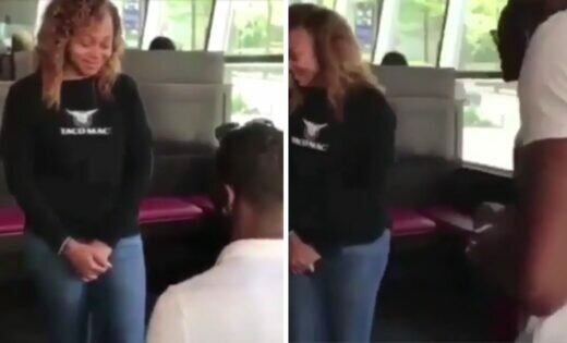 Après Avoir Découvert L'infidélité De Sa Copine, Il Décide De Lui Organiser Une Demande De Mariage Très Surprenante