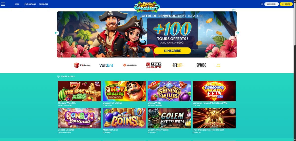 Aperçu de Lucky Treasure