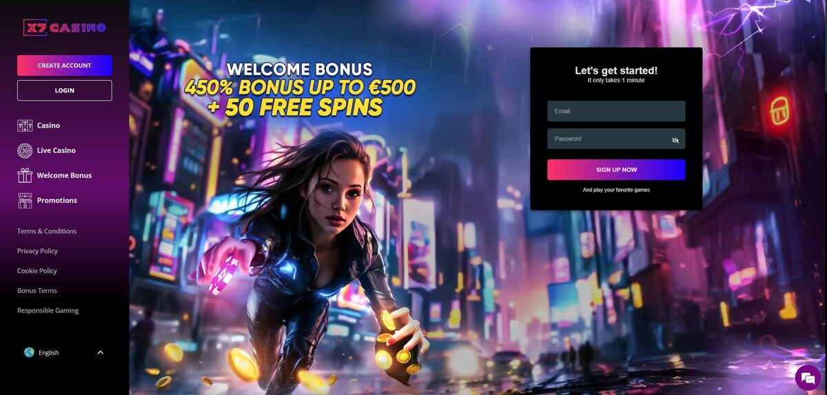 Aperçu de X7 Casino
